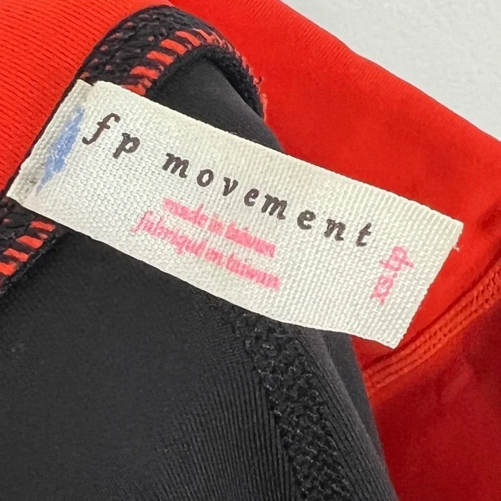 REVOLVE x FREE PEOPLE New Heights Legging in Black Red Stripe Pants Size XS‎